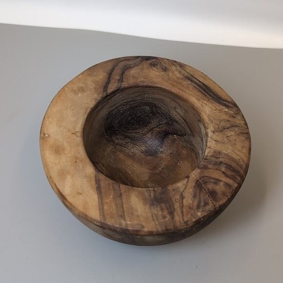 Vtg Wooden Mortar Pestle Herb Spice Grinder Kitchen Tool Rustic Decor - Picture 2 of 7